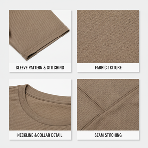 T-shirt unisexe personnalisé à manches courtes, 100% coton, coupe oversize, style vintage, délavé à l'acide, tricoté, uni et vieilli - Product Image 6