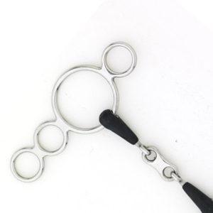 Bocado de Acero Inoxidable de 12.5cm para Caballo, Boquilla Articulada, Cómodo para Montar a Caballo, Accesorios Ecuestres, Bocados para Caballos, Logotipo Personalizado - Product Image 2
