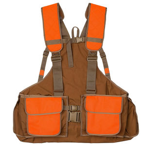 Gilet de chasse Upland avec poches pour cartouches, dos en maille, bretelles réglables, gilet de fauconnerie avec logo personnalisé - Product Image 5