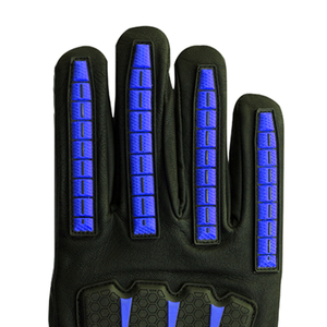 Gants de travail en cuir, protecteurs et imperméables, pour la conduite et la soudure, gants doublés en polaire, gants enduits - Product Image 4