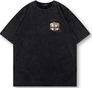 T-shirt en coton lourd de qualité supérieure, col rond, manches courtes, fabriqué au Vietnam, durable, toucher doux, coupe classique - Product Image 1