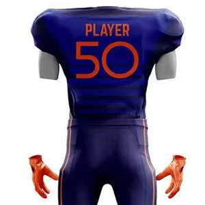 Venta directa de fábrica, uniforme de fútbol americano hecho en Pakistán, ropa deportiva, uniforme de fútbol americano para hombre - Product Image 5