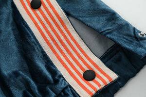 Pantalon de jogging cargo en velours pour homme, style automne, rayé, avec cordon de serrage, grande taille, décontracté, respirant, écoresponsable - Product Image 5