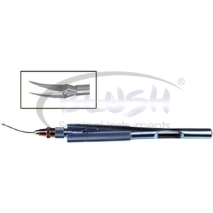 20G Micro Incision Capsulotomy Scissors Curved Ophthalmic Cataract Surgery Instrument Eye Microsurgical Tool By <b>Blush</b> Surgical - Product Image 2