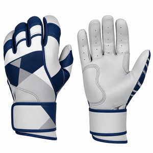 Gants de frappe de baseball en cuir professionnels, vente en gros, prix d'usine bas, nouveau design tendance, personnalisation, gants de frappe de baseball - Product Image 3