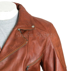 Chaqueta de Cuero con Forro de Borrego para Hombre, Nueva Colección de Invierno, Manga Larga, Fabricada en Fábrica, Ligera - Product Image 3