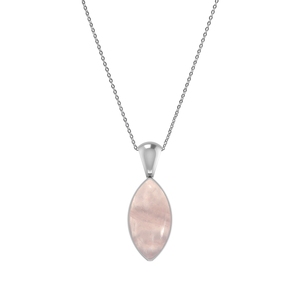 Premium 925 Sterling Silver Platinum Plated Luxury Fine Pendant Charm Emerald Cut Pear Marquise Oval Cab Spring <b>Lock</b> Bezel - Product Image 6