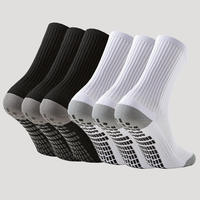 Chaussettes décontractées personnalisables pour hommes, automne, direct usine, football, basketball, antibactériennes, antidérapantes, en tissu éponge, amortissantes