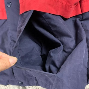 Chaqueta cortavientos unisex informal de viaje con cremallera completa, forro de malla con bloques de color, de secado rápido, transpirable, talla grande, tipo anorak para exteriores. - Product Image 3