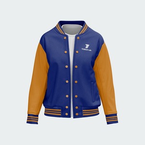 Chaquetas Varsity Personalizadas de Alta Calidad con Letras Griegas, Impermeables, Ecológicas, de Lana/Poliéster, Unisex, para Béisbol, al por Mayor - Product Image 6