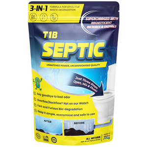 Limpiador de tuberías sépticas con enzimas vivas y cultivos microbianos - Product Image 1