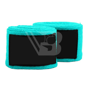 Custom Logo Neoprene & Cotton Dummy <b>Boxing</b> Hand Wraps 180 Inch Elastic Support Wrist Bandages Factory Customized - Product Image 4