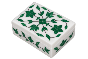 Cajas de Joyería Grabadas Personalizadas de Madreperla Verde de Exportación India, las Más Vendidas, Precio al por Mayor, Almacenamiento de Joyas - Product Image 3