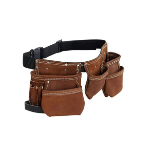 Professional Best Quality <b>Tool</b> Bag With Belt for Sale Premium Quality Men's PU <b>Leather</b> <b>Tool</b> Kit Belts - Product Image 5