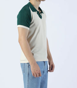 T-shirt en polyester 100% personnalisé de haute qualité et pas cher, sublimation, blanc, grande taille, polos pour hommes - Product Image 2