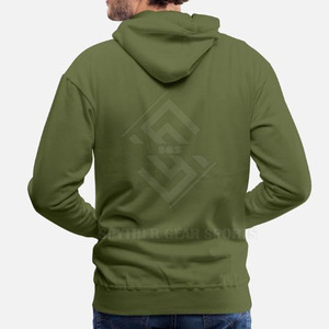 Nouveauté : Sweats à capuche en coton mélangé uni avec strass pour hommes, couleurs et tailles personnalisables, tissu polaire, vêtements décontractés - Product Image 4