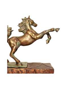 Luxury Stylish Golden Brass Swan Figurines Handmade Eco-Friendly Durable Modern Tabletop Decor Jaffsexports 2Pcs Living Room - Product Image 2