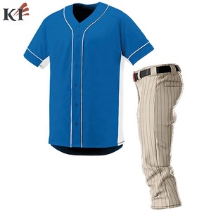 KEVEN IMPEX – Tenue de baseball respirante et confortable à faible MOQ, taille personnalisée pour homme adulte, 100 % polyester KI-05 2026 - Product Image 3
