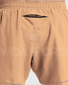Custom 2-in-1 Training <b>Shorts</b> <b>Men</b> Gym <b>Shorts</b> with <b>Compression</b> Liner OEM Private Label Activewear - Product Image 2