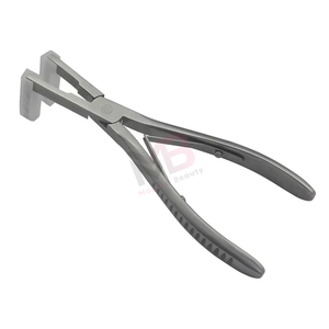 Heavy Duty Metal Dark Grey Tape Hair Extension <b>Pliers</b> Flat Jaw Sealing Tool for Strong Bond Commercial Use Hair Stylist - Product Image 6