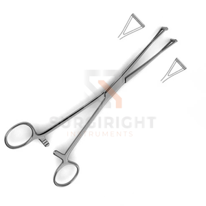 Pinzas de agarre de tejido Duval Collins de alta calidad, de acero inoxidable alemán, con certificación CE ISO MOL, juego de instrumentos manuales de Blush Surgical - Product Image 4