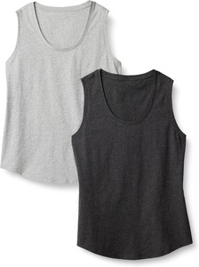 Camiseta Corta de Moda para Mujer, Top sin Mangas de Algodón Suave, Camisola Informal Ajustada y Elástica, Chaleco Moderno para el Verano, Ropa Deportiva para el Gimnasio - Product Image 6