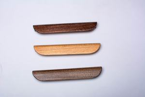 Poignées de meuble en bois uniques, finition naturelle, design minimaliste, poignées durables pour portes et tiroirs de meubles - Product Image 5