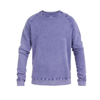 Sweat-shirt d'hiver personnalisé pour homme, style motard, avec empiècements côtelés aux coudes, streetwear, pull à épaules tombantes, coupe oversize, en coton épais