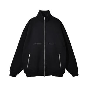 Sudadera con cremallera para hombre de alta calidad, 360 Gsm, peso pesado, hombro caído, sudaderas con cremallera, bordado personalizado - Product Image 1