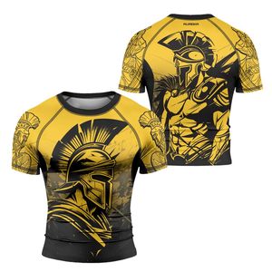 Rashguard personnalisé en gros unisexe UPF 50 Protection UV Tissu haute performance Sublimation Anti-éruption Cutanée Polyester Fabrication OEM Vente en gros OEM - Product Image 1
