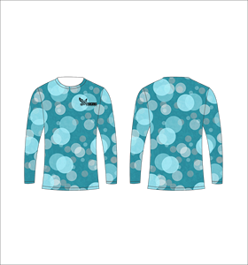 T-shirt à manches longues à pois pour hommes Ferocious Men, col rond, style décontracté, imprimé, 100 % polyester, tissu tricoté, coupe classique - Product Image 1