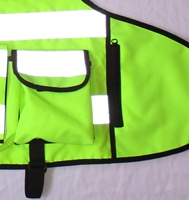 Gilet de sécurité haute visibilité tactique avec fermeture éclair frontale, poches multifonctionnelles, uniforme de sécurité avec couleur et logo personnalisés