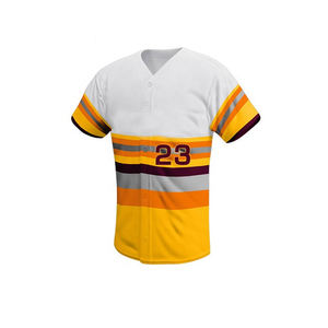 2026 Wholesale Made In Pakistan Manufacturer High Quality Baseball Uniform Set 100%Polyester Breathable Set Men Baseball Uniform - Product Image 5