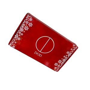 Caja de papel corrugado roja ecológica al por mayor para joyería y embalaje de regalo caja de cartón reciclable personalizada - Product Image 4