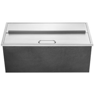 Frigorifero Commerciale in Acciaio Inox per Cucina, 36"L x 18"W x 14"H, Capacità 40.9 qt, con Cassetto Scorrevole per Esterni - Product Image 1