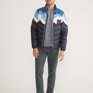 Custom Made Graphic Print Padded <b>Jackets</b> Low MOQ Casual Outdoor <b>Jackets</b> Low MOQ Zip UP <b>Packable</b> <b>Jackets</b> Fashionable Puffer Coat - Product Image 1