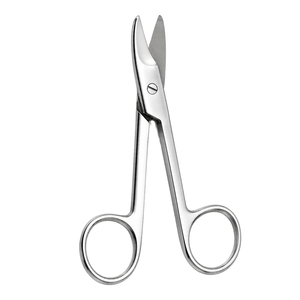 Ciseaux chirurgicaux pour couronnes et colliers, ensemble d'instruments dentaires en acier pour une coupe contrôlée et des procédures dentaires de précision - Product Image 1