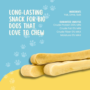 Friandises à mâcher 100 % naturelles au lait de yak de l'Himalaya pour chiens – Soin dentaire, longue durée, riches en protéines, saines, sans céréales - Product Image 6