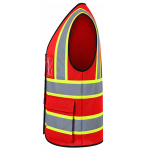 Chaleco de Seguridad de Ingeniería, Alta Visibilidad, Reflectante, Ropa de Trabajo, Proveedor Mayorista Personalizado, Equipo de Protección, Chaleco Ligero - Product Image 3