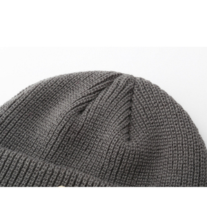 Beanie Hat Warm <b>Winter</b> <b>Cap</b> Unique Texture Stretch Headwear Soft Casual Fashion Accessory Daily Outdoor Wear - Product Image 3