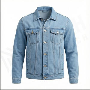 Veste en jean pour homme, nouvelle mode personnalisée, denim de haute qualité, coupe ajustée, vêtements décontractés, logo sur le devant, séchage rapide, respirant - Product Image 2