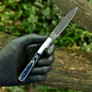 มีดพับงานหนัก ใบมีดแข็งแรงพร้อมระบบล็อคแน่นหนา สำหรับงานตัดในฟาร์ม มีดพับแบบสั่งทำใหม่ - Product Image 6