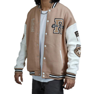 Veste de baseball sur mesure pour femme, style universitaire, avec lettres brodées, style Letterman - Product Image 1