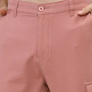 กางเกงคาร์โก้ลำลองคุณภาพสูงสำหรับผู้ชาย ดีไซน์เฉพาะตัว ผลิตตามสั่ง ผ้าแคนวาสคอตตอน 100% น้ำหนักเบา ขายดี ราคาส่ง - Product Image 5