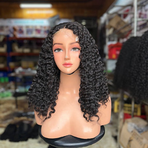 Burmese Curly <b>Human</b> Hair Products Vietnamese <b>Human</b> Hair <b>Wigs</b> Lace Front Raw Vietnamese Hair <b>Wigs</b> Glueless Style - Product Image 1