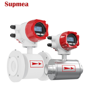 Hoge Nauwkeurigheid Elektromagnetische Flowmeter Waterstroommeter <span class=keywords><strong>PTFE</strong></span> Voering Magnetische Flowmeter met Puls 4-20mA RS485 - Product Image 1