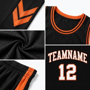 Ensemble d'uniformes de basketball personnalisés en polyester, maillot et short de volley-ball, vêtements de sport d'équipe - Product Image 3