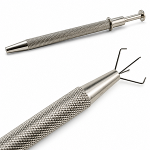 Pince à gemmes en diamant, outil de préhension de perles, outil de pose de bijoux de précision ZetomedPro - Product Image 1