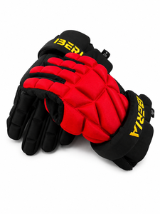 Gants de lacrosse professionnels IBERIA, en polyester/éponge EVA, rembourrés et protecteurs, pour hommes, jeunes joueurs, entraînement et compétition - Product Image 1