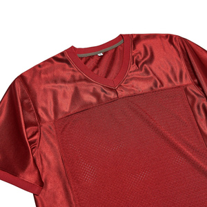 Maillots de football américain en jersey respirant à mailles cousues, personnalisables avec logo par sublimation, pour équipes – Vente en gros - Product Image 4